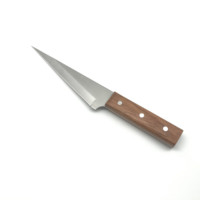 Couteau à filet avec manche en bois de rose 5cr15MOV couteaux à os en acier inoxydable pour poisson volaille viande poulet couteau à désosser