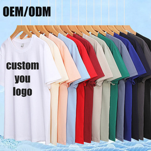 เสื้อยืดคอกลมแขนสั้น OEM/ODM ขายส่งแบบเปล่า เย็นสบาย รับสั่งทำตามแบบ พิมพ์ลายได้ แฟชั่นลำลอง เสื้อยืดเรียบง่ายสำหรับผู้ชาย - Product Image 1