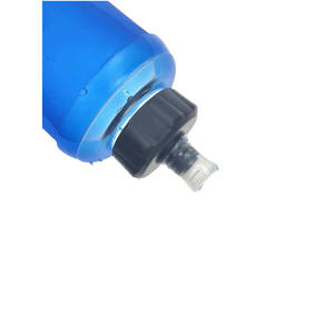 TPU Flacon D'hydratation Pliable 350Ml 500Ml Logo À Main Camping <span class=keywords><strong>Trail</strong></span> Running Pliable Doux Hydro Boisson Flacon Bouteille D'eau - Product Image 5