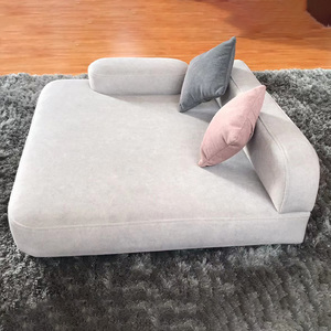 New Design Fabric Pet <strong>Bed</strong> Rectangle Eco-Friendly <strong>Dog</strong>/Cat <strong>Bed</strong> Removable and Washable <strong>Cover</strong> with Chrome-plated Legs - Product Image 4