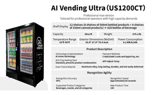 HAHA-Máquina expendedora inteligente de dulces, máquina expendedora de dulces de alta capacidad, de gestión remota - Product Image 2