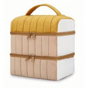 Free Sample Large Capacity <b>Makeup</b> Bag Travel Essential Oil and Nail Polish Carrying <b>Case</b> with Logo Pattern - Product Image 6