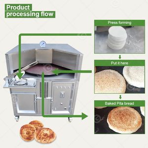 Small Automatic <b>Make</b> <b>Machine</b> Clay Cake Arabic Pita <b>Bread</b> Naan Oven for Roti and Dessert - Product Image 5