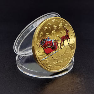 Hersteller Personalisierte Kundenspezifische Gedenkmünze, Sammler-Souvenir aus Metall mit Glänzender Silber- und Goldbeschichtung - Product Image 3