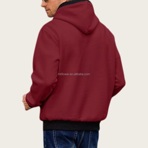 Wholesale Custom Logo Print Autumn Digital Cotton Blank Casual Luxury Hoodies Tracksuit Unisex Fleece Embroidery Plain Men's - Product Image 2