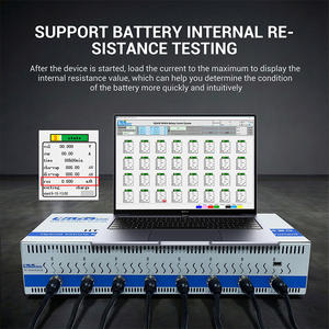 HeltecEnergy Hybrid-Fahrzeugbatterie Lade-Entlade-Ausgleichs-Reparaturgerät 8-Kanal 5A NiMH Batteriekapazitätstester - Product Image 3