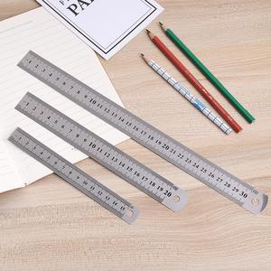 Steel Ruler 15Cm Metal Straight <b>Edge</b> For Student School Stationery Measurement <b>Tool</b> - Product Image 1