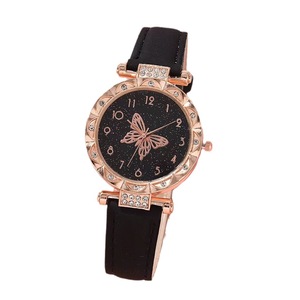 BM fábrica al por mayor barato moda reloj de cuarzo pulsera Simple mariposa reloj conjunto para mujer diario - Product Image 5