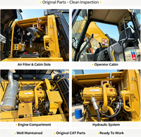 Excavatrice d'occasion CAT 336D2L avec moteur Cat C9 d'origine, pompe puissante, châssis en excellent état, pour travaux miniers et de terrassement, compatible avec les modèles Cat 320D, 330D, 345D, 349D, 336E