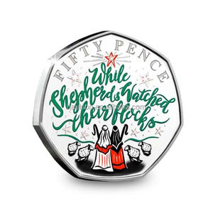 2020 Plusieurs couleurs NOUVELLE <span class=keywords><strong>collection</strong></span> de pièces de monnaie festive Christmas Carol 50p - Product Image 4