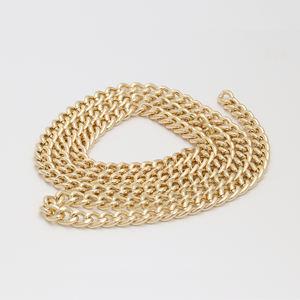 Alta calidad de lujo novedad personalizado de acero inoxidable 304 3016 bolso ajustable monedero cadena para hombres - Product Image 1