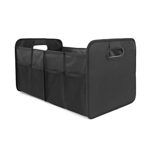 Organizador de Maletero Plegable AutoField 55x33.5x30cm, Caja de Almacenamiento para Auto Negra con Asa, Resistente a la Presión - Product Image 4