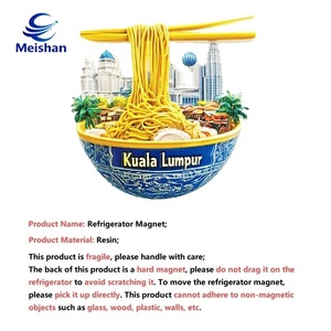 Magnete per Frigorifero 3D in Resina Sintetica Ecologica Meishan, <span class=keywords><strong>Design</strong></span> Personalizzabile per Kuala Lumpur, Malesia - Product Image 4