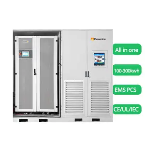Dawnice Solar Battery 100kwh Cabinet Energy Storage Battery Cell Container Liquid Cooling Energy Storage Battery Liquid Cooling