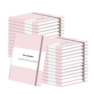 Mini Journal de voyage en cuir rose à bobine spirale, prix unitaire bas, carnet en velours avec porte-stylo avec mot de passe - Product Image 4