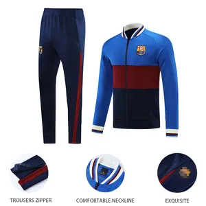 Survêtement de football avec veste personnalisée pour hommes, uniforme de football pour adultes, nouvelle collection 2020