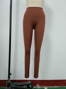 Logo 2025 personalizzato morbido e burroso alto Wais allineare Leggings da Yoga pantaloni attillati da donna per Leggings da corsa atletici - Product Image 5