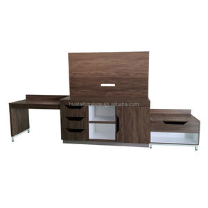 लक्जरी आधुनिक होटल फर्नीचर कस्टम ठोस ओक लकड़ी पर्यावरण के अनुकूल टिकाऊ 4 साल की वारंटी बेडरूम सेट बिस्तर फ्रेम हेडबोर्ड - Product Image 6