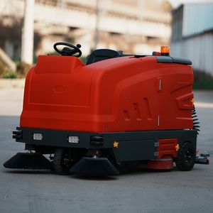 Nettoyeur de voirie autoporté, <span class=keywords><strong>aspirateur</strong></span> et laveur de sols, alimenté par batterie, état neuf - Product Image 4