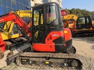 รถขุดมือสอง Kubota U55-4 ควบคุมได้อย่างราบรื่นและแม่นยำ เหมาะสำหรับงานจัดสวนและโครงการสาธารณูปโภค ผ่านการทดสอบภาคสนามแล้ว - Product Image 2