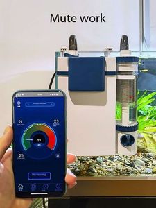 3-in-1 <strong>SUNSUN</strong> YBF-500 Fish Waste Collector Hang on Fish Tank Aquarium <strong>External</strong> Canister <strong>Filter</strong> - Product Image 2