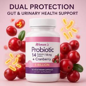 Probióticos Veganos de Arándano para Mujeres OEM, Suplemento Vaginal y Digestivo para Mujeres, <span class=keywords><strong>14</strong></span> Cepas, Mil Millones de UFC, Cápsulas de Probióticos de Arándano - Product Image 3