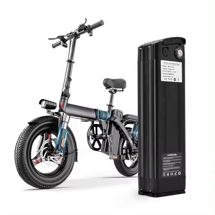 फैक्टरी मूल्य स्लिवर फिश लिथियम आयन इलेक्ट्रिक साइकिल बैटरी पैक 250 से1000W मोटर 48V 15.6Ah 19.2Ah 22.5Ah ई-बाइक बैटरी