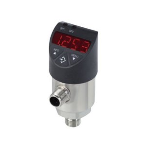 Capteur de pression WiKA F8, valve métallique importée avec bouton noir pour usage industriel - Product Image 4