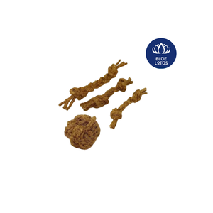 Pelota Masticable de Fibra de Coco para Perros, Ideal para el Cuidado Bucal - Product Image 4