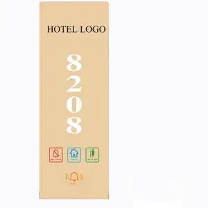 Campanello Elettronico DND per Camere d'Albergo con Funzione Non Disturbare e Segnaletica per Porta - Product Image 1