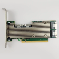 Adaptador de Conmutador NVMe U.2 PCIe Broadcom 1610-8P 02YE536 Usado, Controlador RAID 4Y37A09764