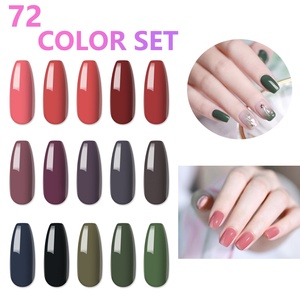 Set de Esmalte de Uñas en Gel UV Transpirable de 72 Colores, Libre de HEMA - Product Image 1