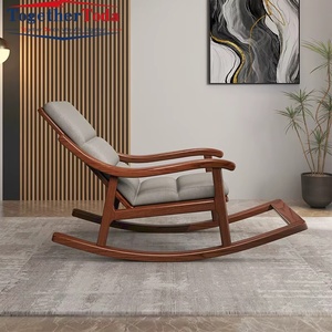 Sillón Reclinable Ergonómico Moderno de Madera, Sillón Individual Tipo Sofá, para Sala de Estar, Diseño Confortable y Elegante - Product Image 3