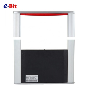 RF-002 E-Bit EAS Puerta de Seguridad Antirrobo con Alarma RF de 8.2Mhz, Aleación de Aluminio Gris, para Uso en Supermercados - Product Image 3