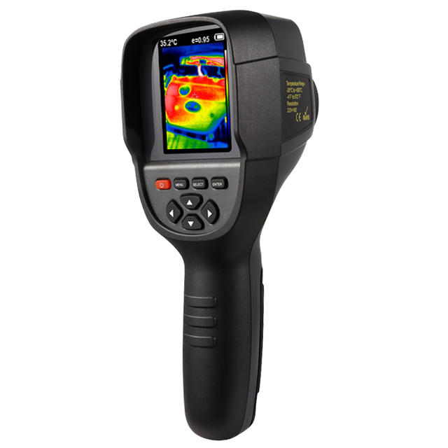VLUUKE LNR18 New Higher Resolution 320 X 240 IR Thermal Imaging Camera 300000 Pixels 3.2" Color Display Screen IP67 Protection