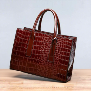 กระเป๋าคลัทช์หนังแท้คุณภาพยุโรปสไตล์วินเทจ BS INTERNATIONAL สำหรับสุภาพสตรี สายสะพายสองเส้น ปิดด้วยซิป ขนาดสั่งทำได้ - Product Image 2