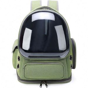 Sac à dos de transport pour chat, échantillon gratuit, respirant, grand espace, transparent, pour chaton et petit chien - Product Image 1