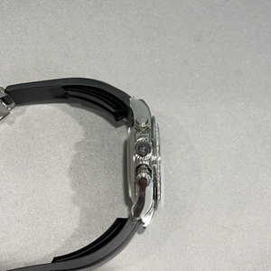 Montres mécaniques 40 mm automatiques en métal doré avec lunette sertie de diamants, cadran motif tigre, date, montre de luxe pour homme en <span class=keywords><strong>or</strong></span> blanc - Product Image 3
