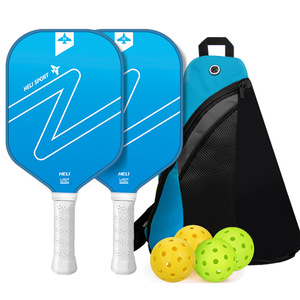 Juego de palas de pickleball Heli Sport, raqueta de fibra de vidrio de 16 mm con pelotas y bolsa de transporte para entrenamiento y entretenimiento - Product Image 1