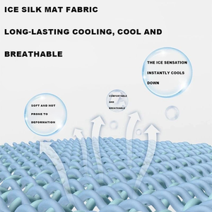 New Summer Cooling Pet Mat Rutsch feste reversible Gel Ice Pad Atmungsaktive Hunde katze Zwinger Kiste Bett für heißes Wetter Kühlung Pet Mat - Product Image 4