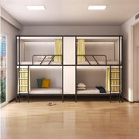 Lits superposés réglables pour dortoirs d'appartements, avec un design moderne, pour hôtels, hôpitaux, écoles, auberges de jeunesse