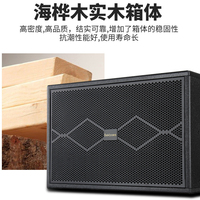 Bekboes 12 15 18 pouces Subwoofer actif Ultra-basse fréquence Haut-parleur KTV Box Stage Mobile Performance Actives
