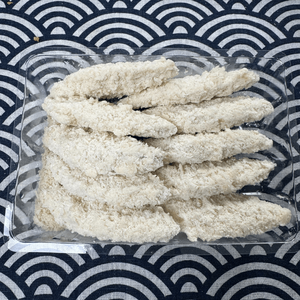 Filete de bacalao premium del Pacífico enpanado, con masa ligeramente sazonada, textura crujiente, el snack de pescado congelado prefrito más vendido. - Product Image 2