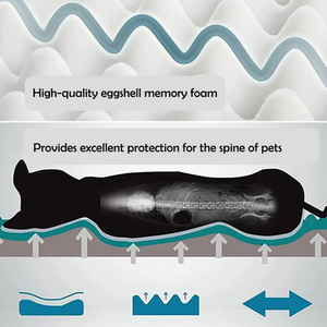 Abnehmbare wasch bare Hunde bett matte Winter verdickte warme Plattform Hunde matte Decke Haustier Schlaf betten - Product Image 6