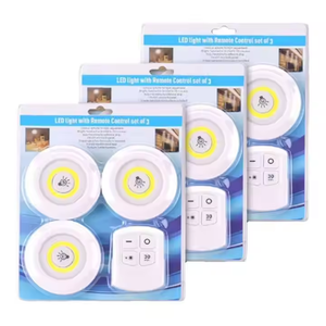 Lampada <span class=keywords><strong>LED</strong></span> <span class=keywords><strong>per</strong></span> Armadio con Sensore di Movimento e Telecomando, Luce Notturna da Parete <span class=keywords><strong>per</strong></span> Guardaroba e Cucina - Product Image 4
