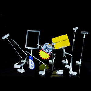 Réglable Magnétique En Plastique En Métal Affiche Signe Titulaire Supermarché Fournitures Promotion Intérieur Au Détail <span class=keywords><strong>Pop</strong></span> Affiche Bannière <span class=keywords><strong>Gripper</strong></span> - Product Image 6