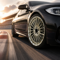 JOYEE Jantes forgées monobloc personnalisées 17-22 pouces, concaves profondes, PCD 5x112 5x120 5x130, en alliage bronze, pour Audi BMW Mustang