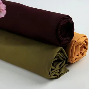 95% Polyester 5% Spandex Rib Knit Fabric Plain Garment Fabric Stretch Fabric
