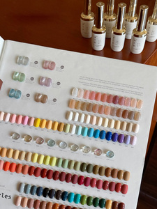 Set Grande di <span class=keywords><strong>Smalti</strong></span> Gel per Unghie, 156 Colori Popolari Quattro Stagioni, Colore Rosso Popolare Americano 2025, per Saloni di Bellezza - Product Image 5