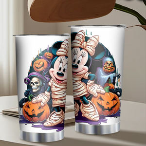 Vaso cónico de acero inoxidable con estampado UV de <span class=keywords><strong>Manga</strong></span> Halloween de 20oz, respetuoso con el medio ambiente, envío rápido a EE. UU. Para vasos promocionales - Product Image 4